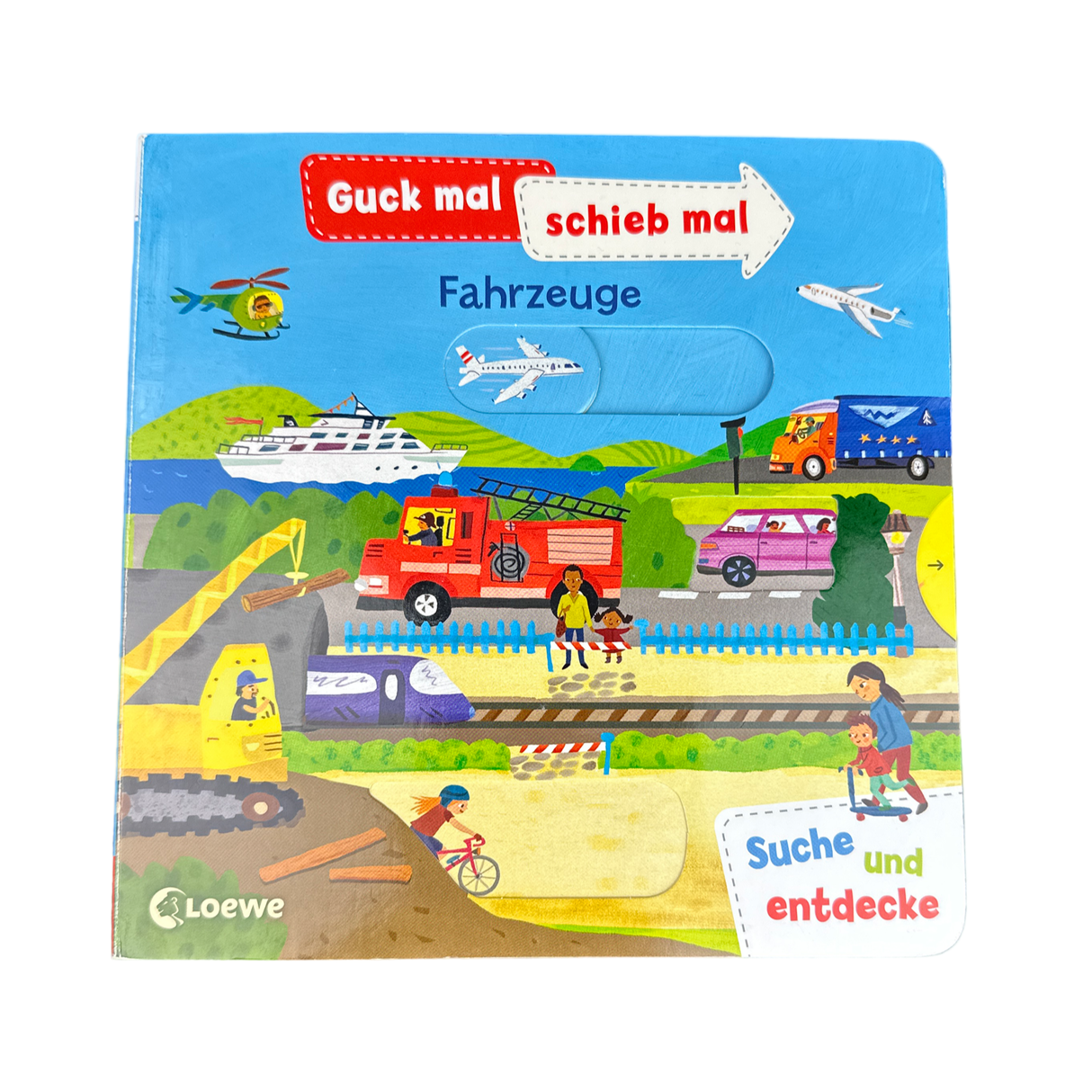 Buch "Guck mal, schieb mal - Fahrzeuge"