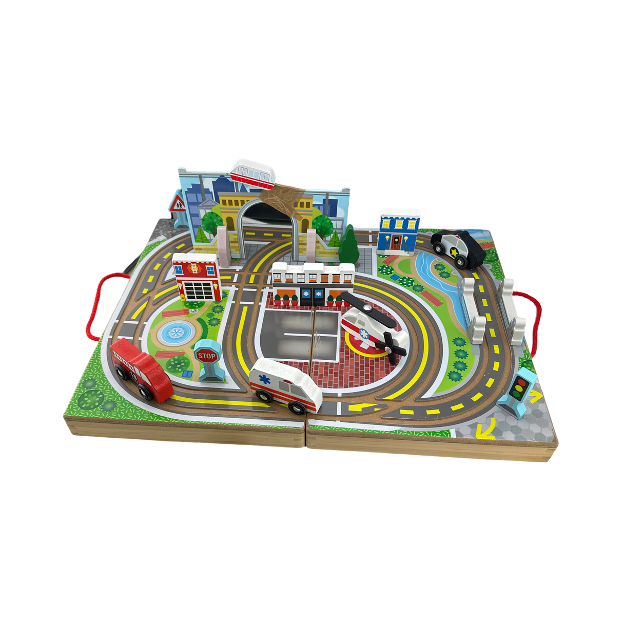 Spielzeugkoffer für unterwegs