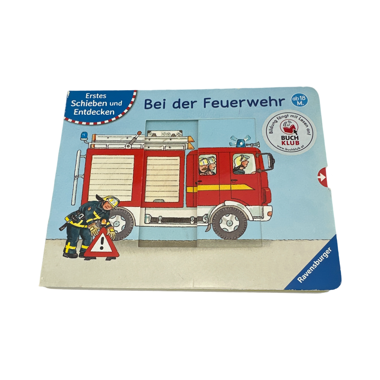 Buch "Bei der Feuerwehr - Erstes Schieben und Entdecken"