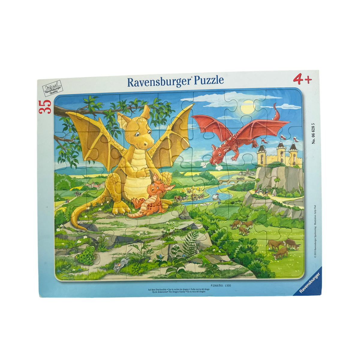 Rahmenpuzzle "Drachen" (35Teile)