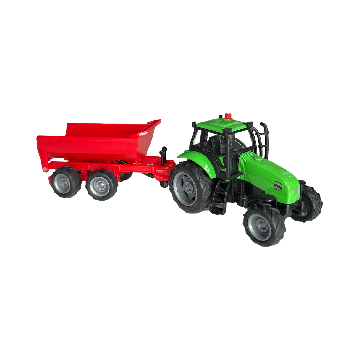 Spielzeugtraktor mit Anhänger