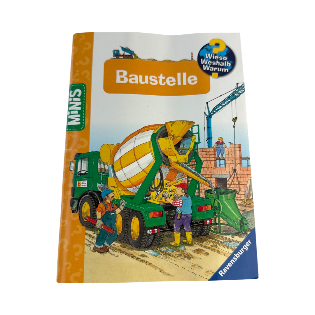 Buch "Wieso Weshalb Warum: Baustelle" Minis