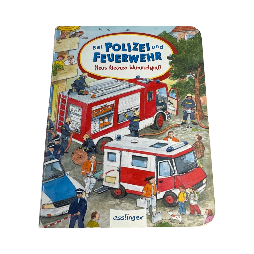 Buch "Mein kleiner Wimmelspass Polizei und Feuerwehr"