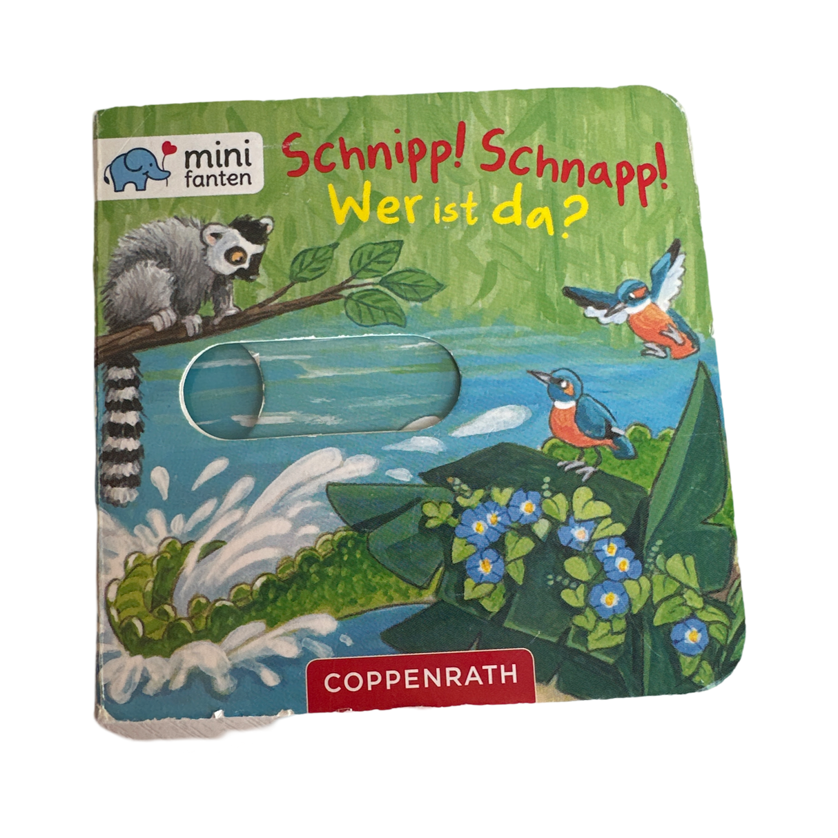 Mini Buch "Schnipp! Schnapp! Wer ist da?"