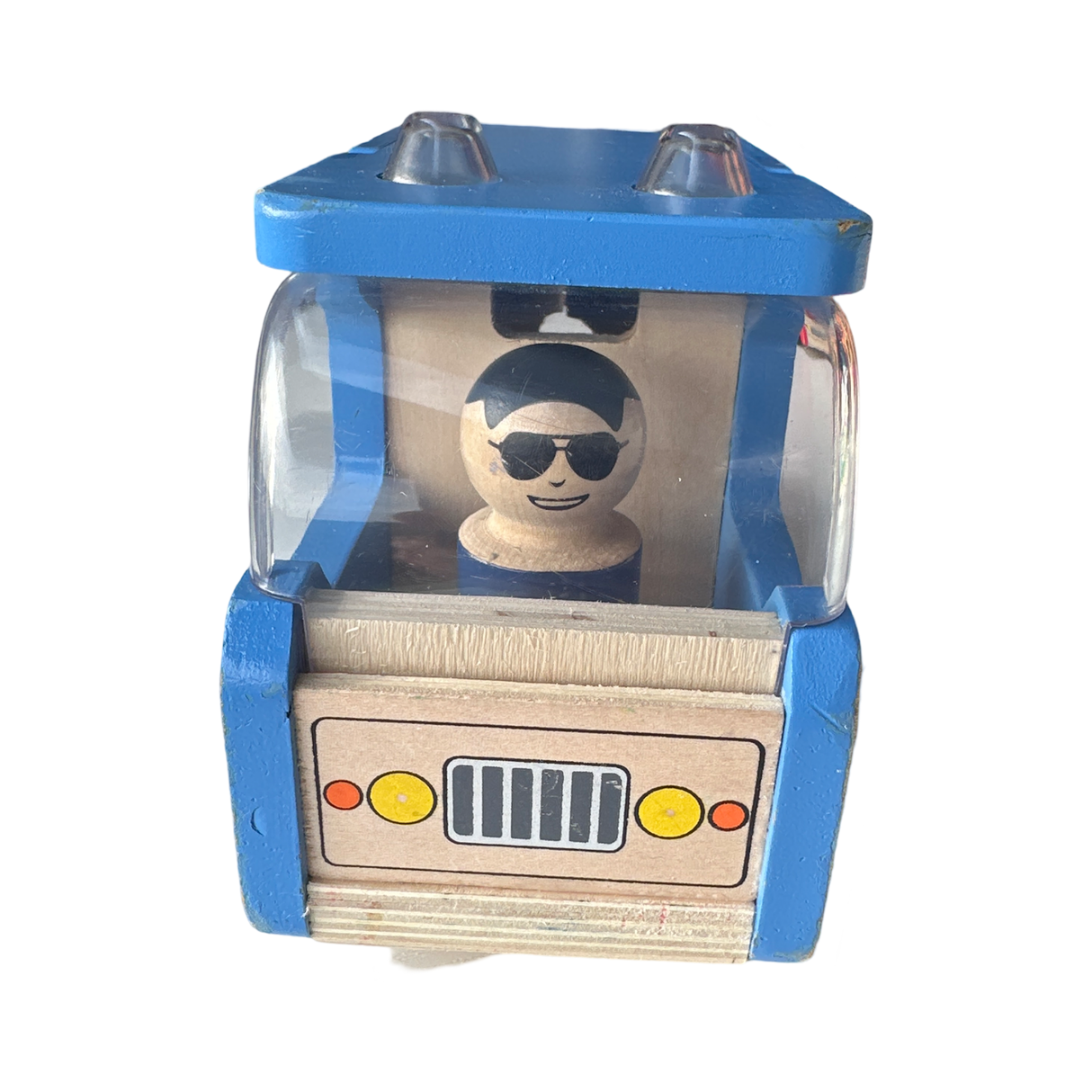 Spielzeugauto "Polizei" aus Holz