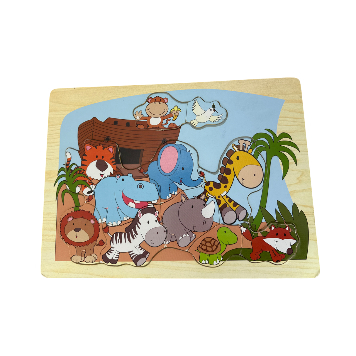 Rahmenpuzzle "Arche Noah" (11 Teile)