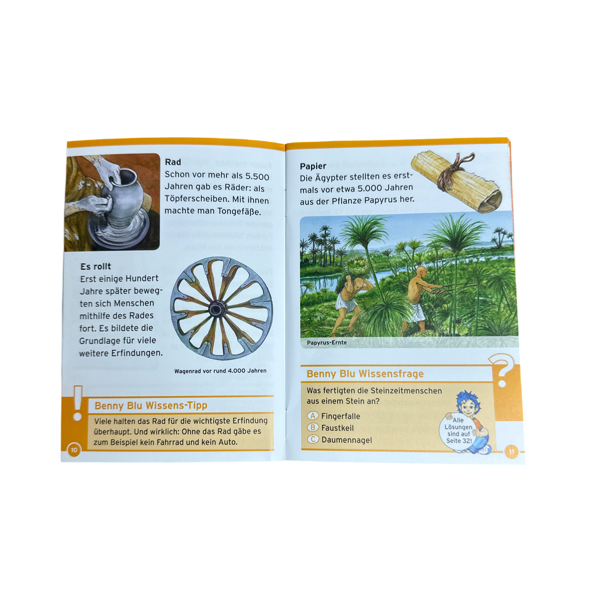 Buch "Benny Blu: Erfindungen"