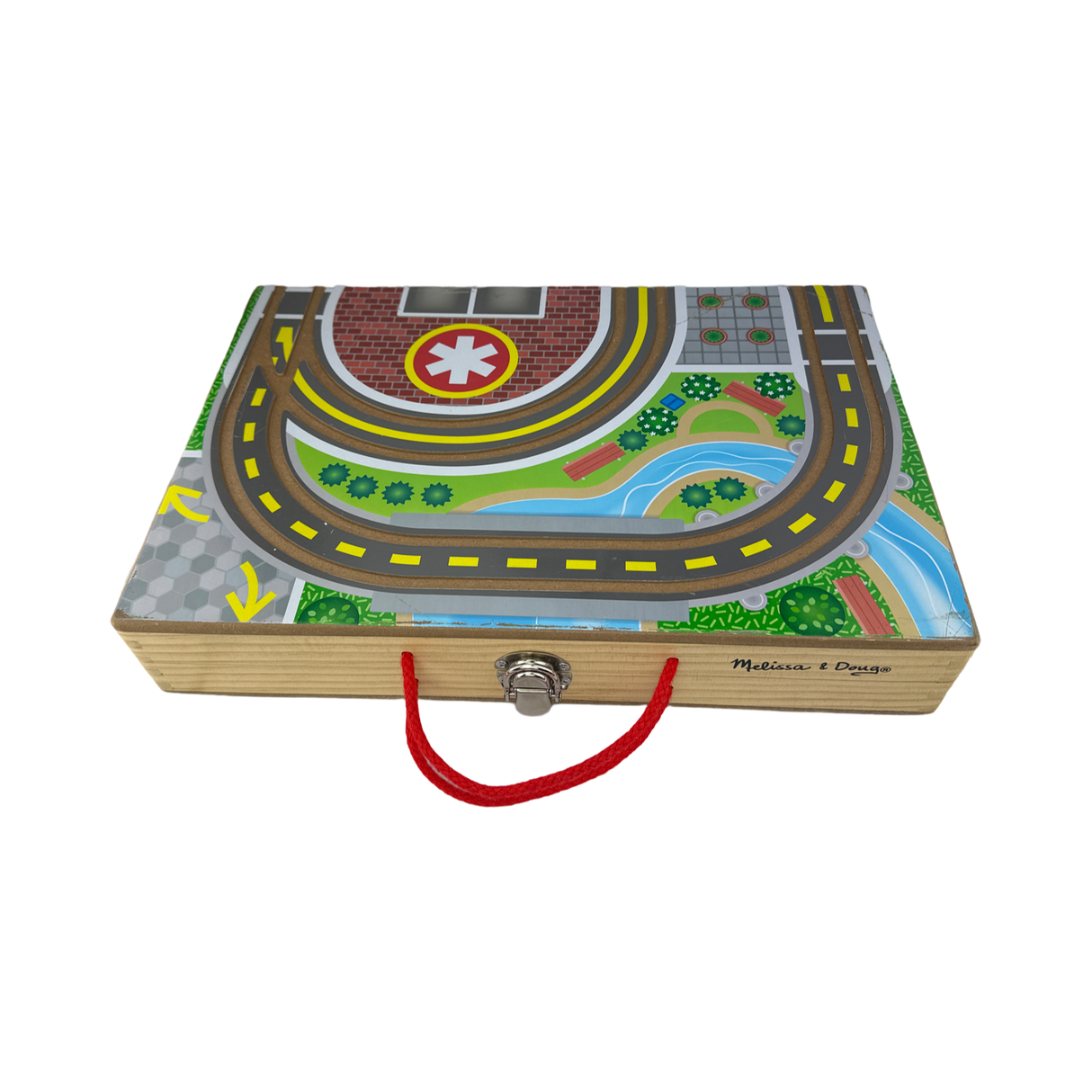 Spielzeugkoffer für unterwegs