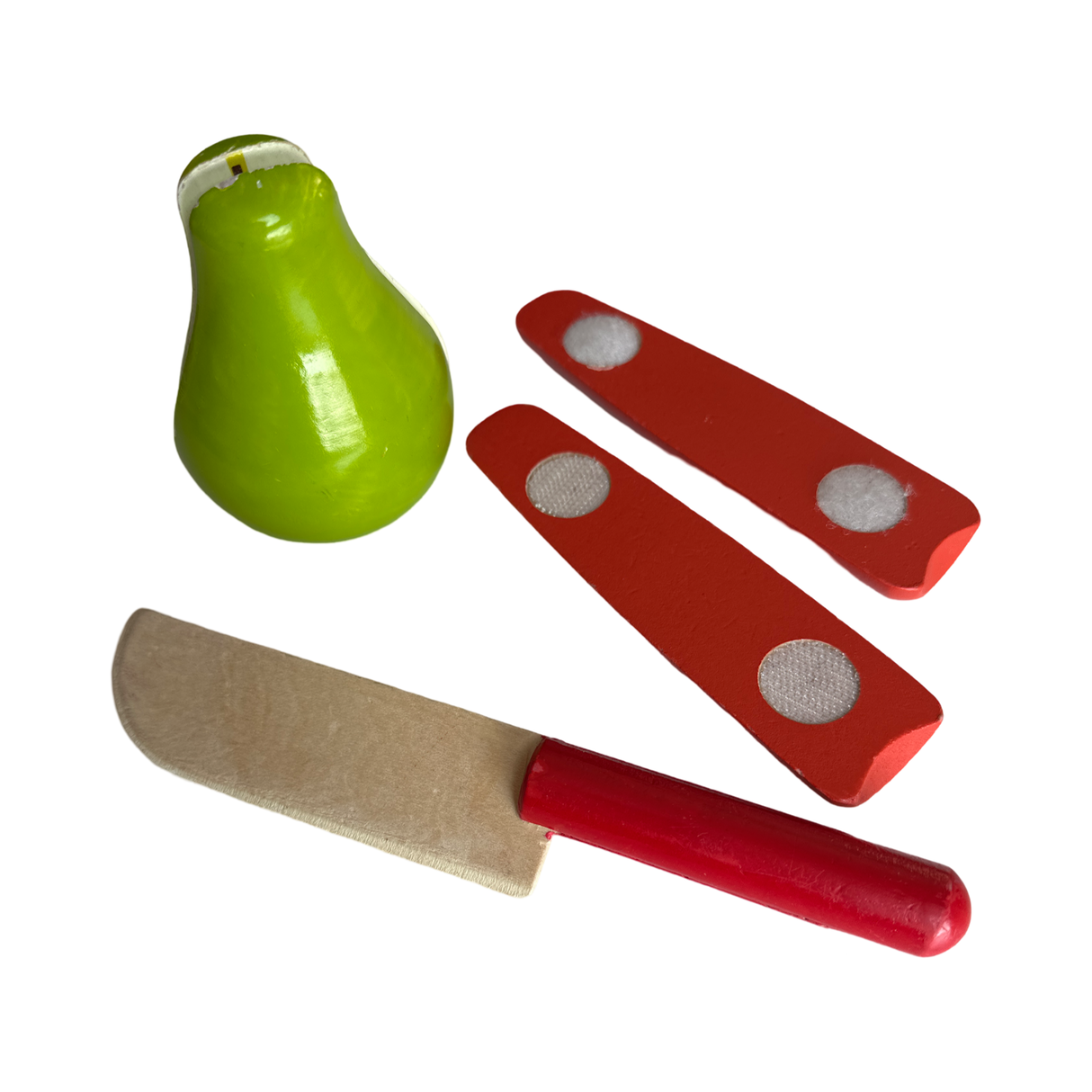 Schneide-Set aus Holz