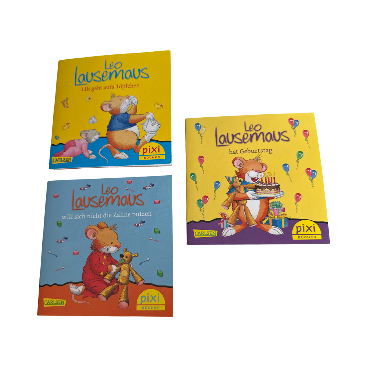 Bücher-Set "Leo Lausemaus"