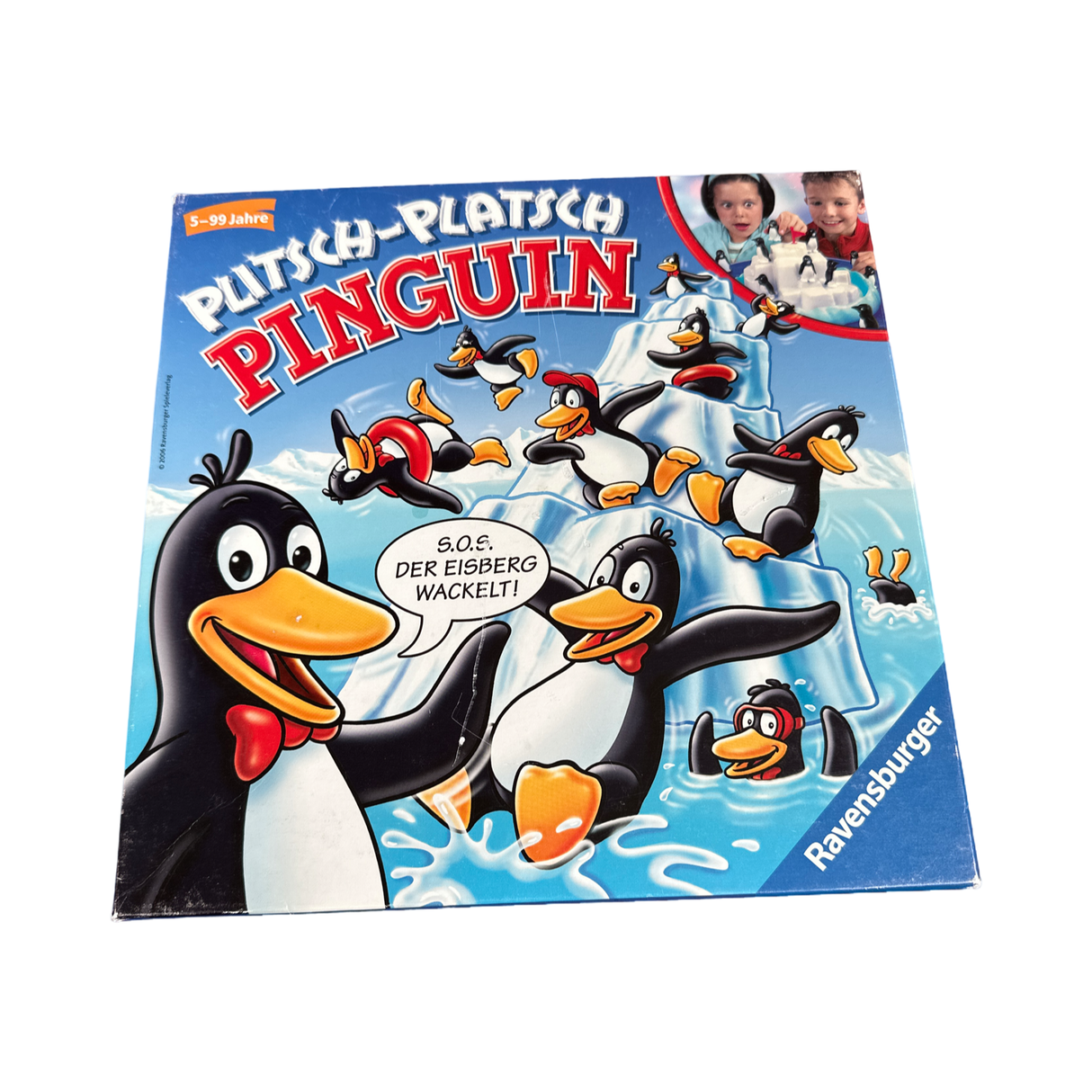 Spiel "Plitsch-Platsch Pinguin"