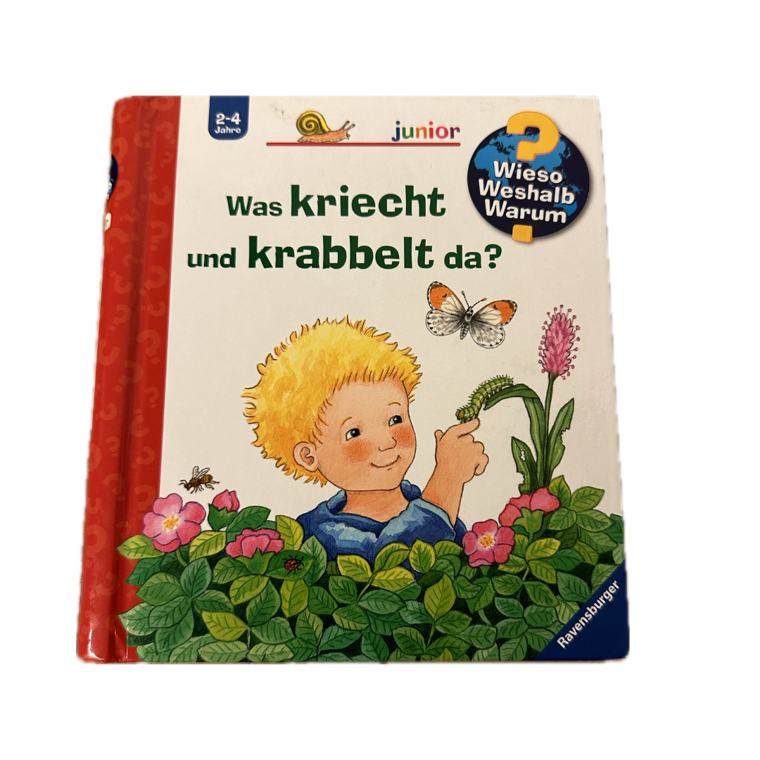 Buch "Was kriecht und krabbelt da?" - Lility