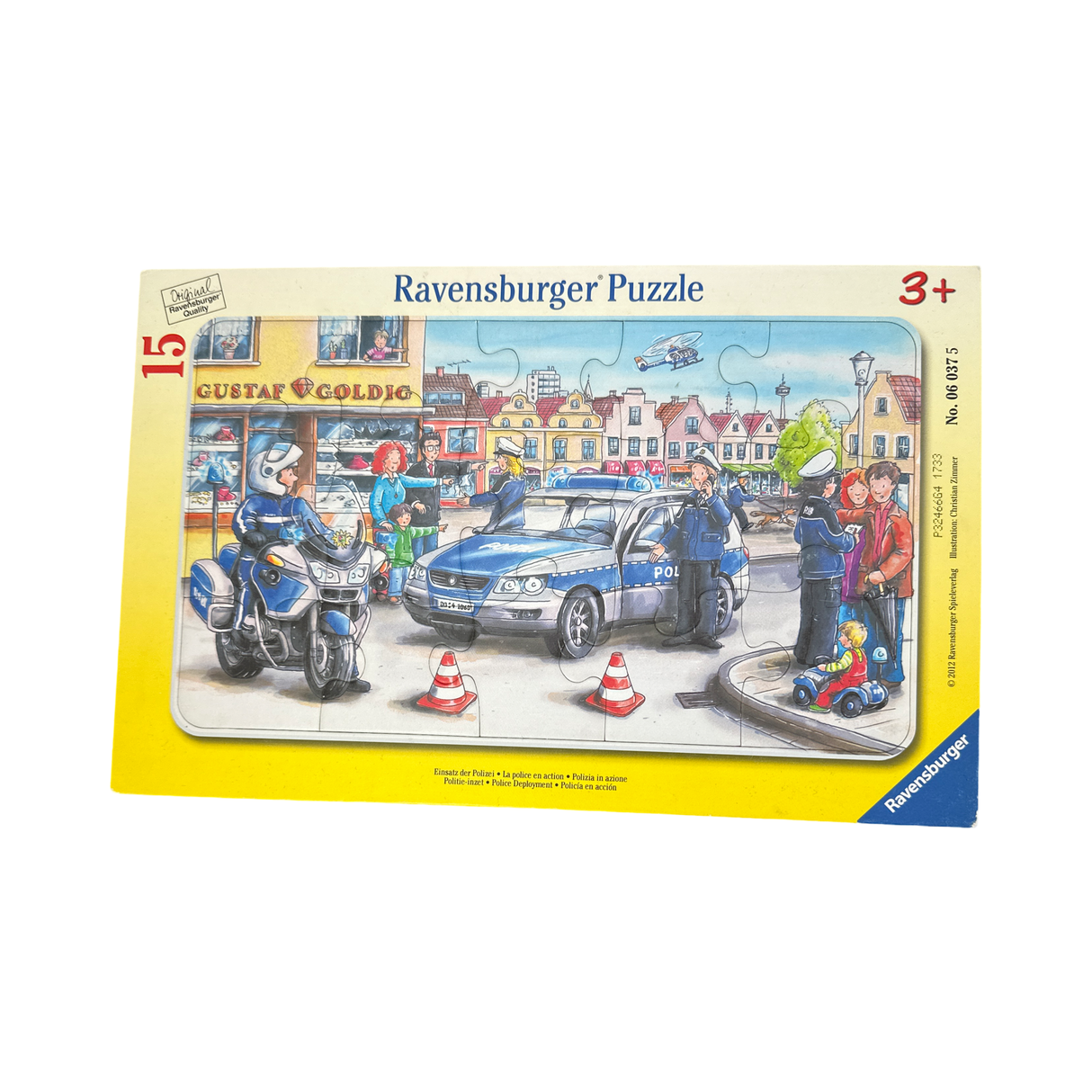 Rahmenpuzzle "Polizei"