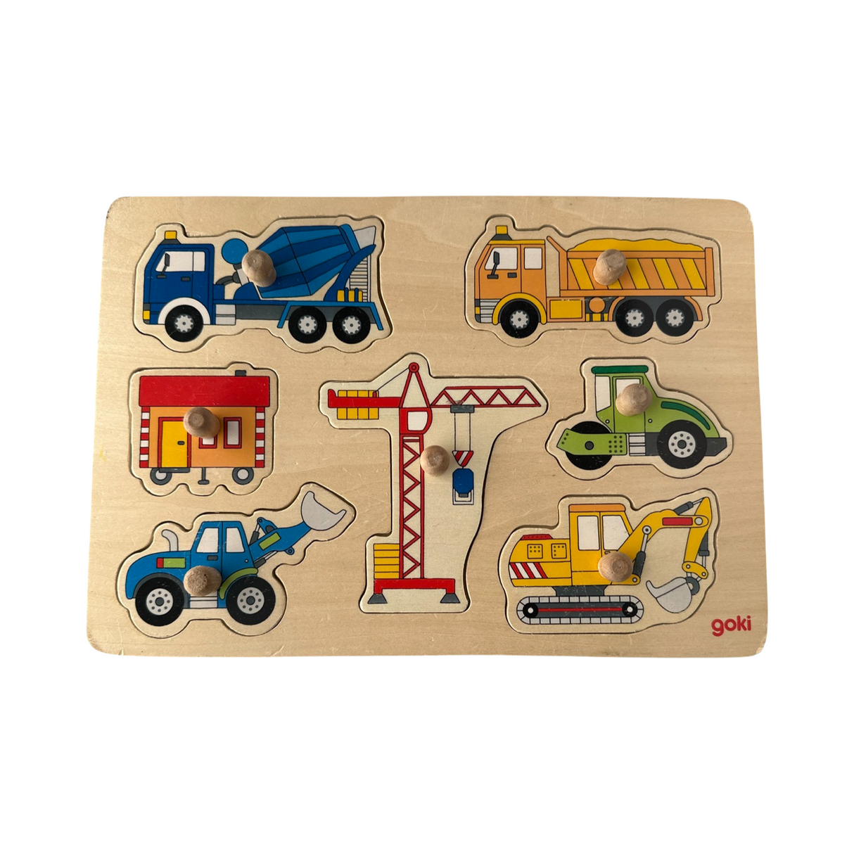 Steckpuzzle "Baustelle"