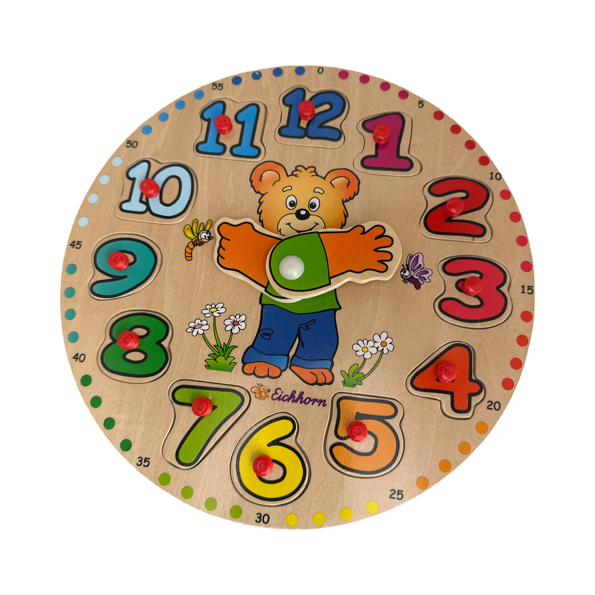 Steckpuzzle Uhr