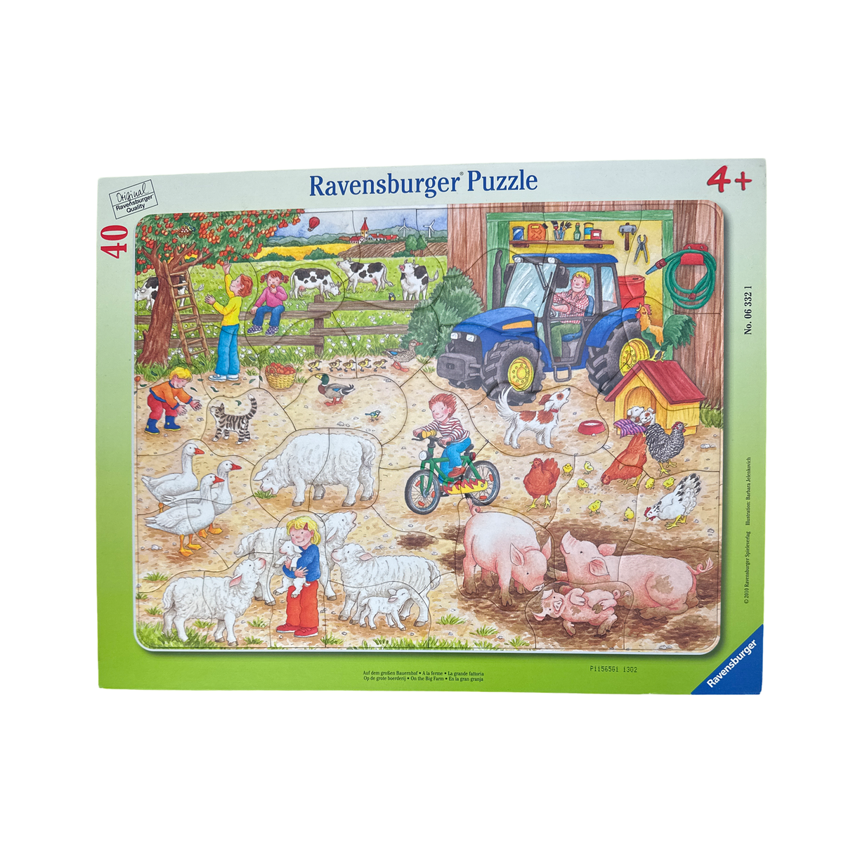 Rahmenpuzzle "Bauernhof" (40 Teile)