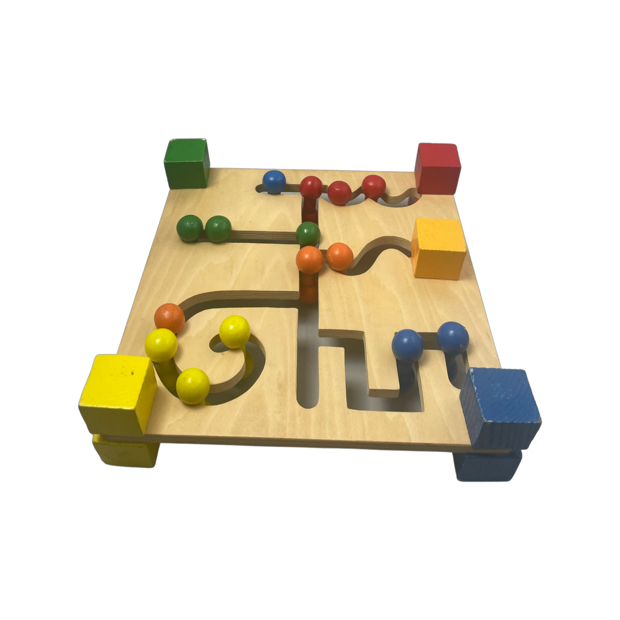 Motorikbrett aus Holz - Lility