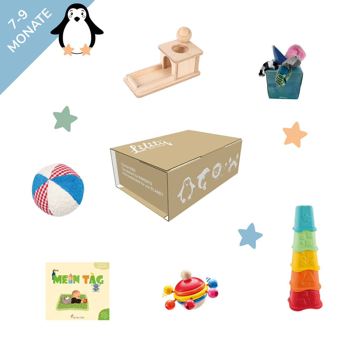 Pely the Penguin Lility