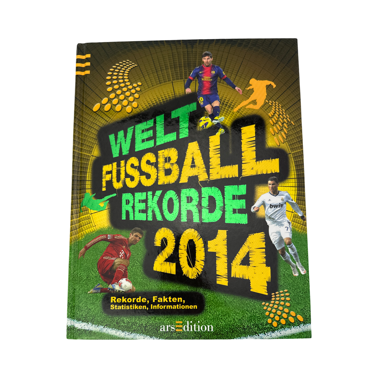 Buch "Welt Fussball Rekorde 2014"