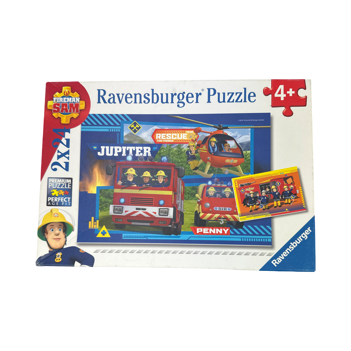 Puzzle "Feuerwehrmann Sam Jupiter" (2x 24 Teile)