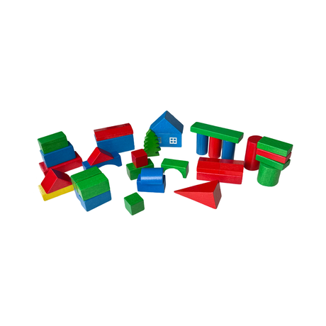 Holzbausteine Set