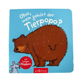 Buch "Oho, wem gehört der Tierpopo?"