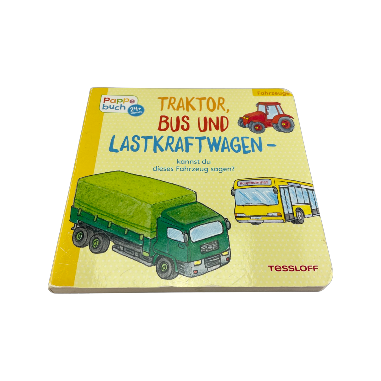 Buch "Traktor, Bus und Lastkraftwagen - kannst du dieses Fahrzeug sagen?"