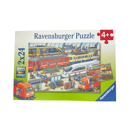 Puzzle "Eisenbahn" (2x 24 Teile)