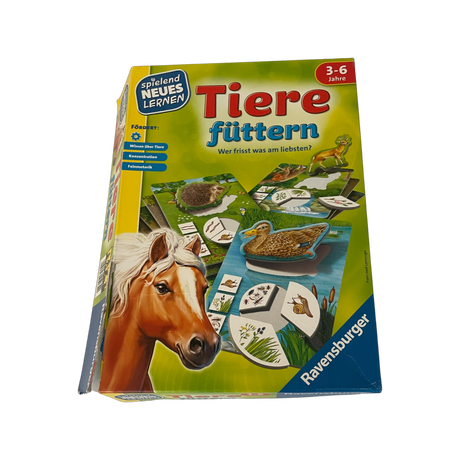 Spiel "Tiere füttern" - Lility 