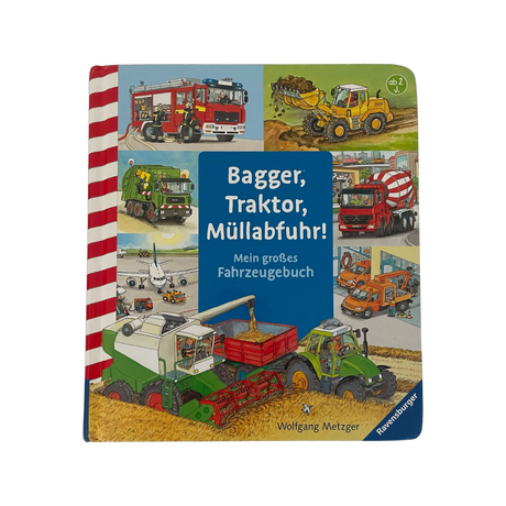 Buch "Bagger, Traktor, Müllabfuhr" - Lility 